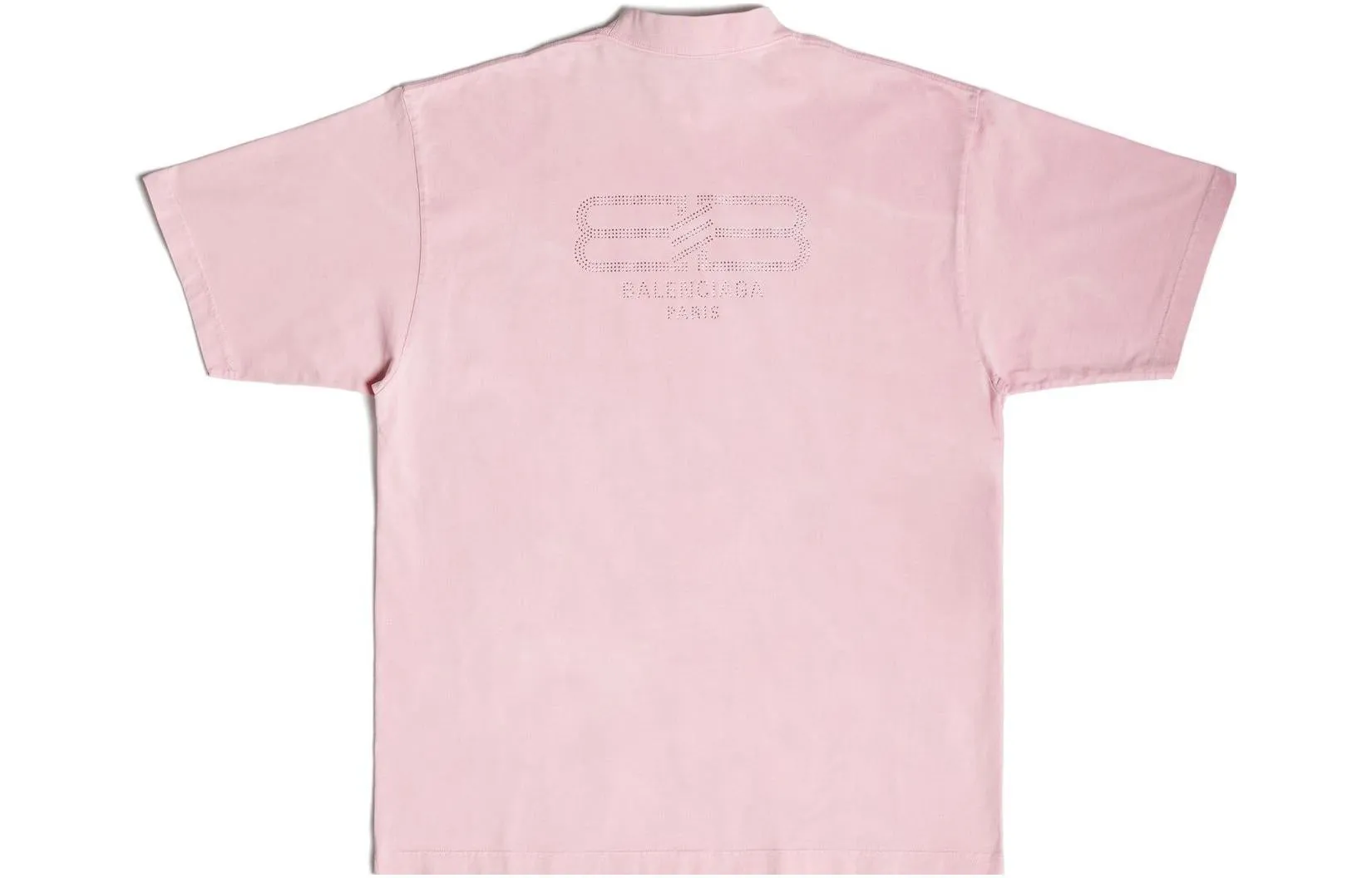 Balenciaga BB Paris Strass T-shirt Medium Fit 'Pink' 739784TOVU83167 sold by KicksCrew product image thumbnail 2