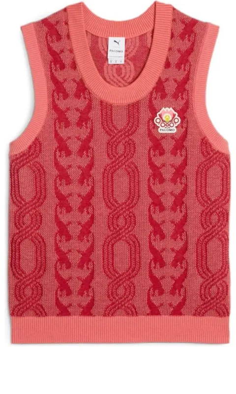 PUMA x PALOMO Tank 'Pink Red' 625559-26 sold by KicksCrew