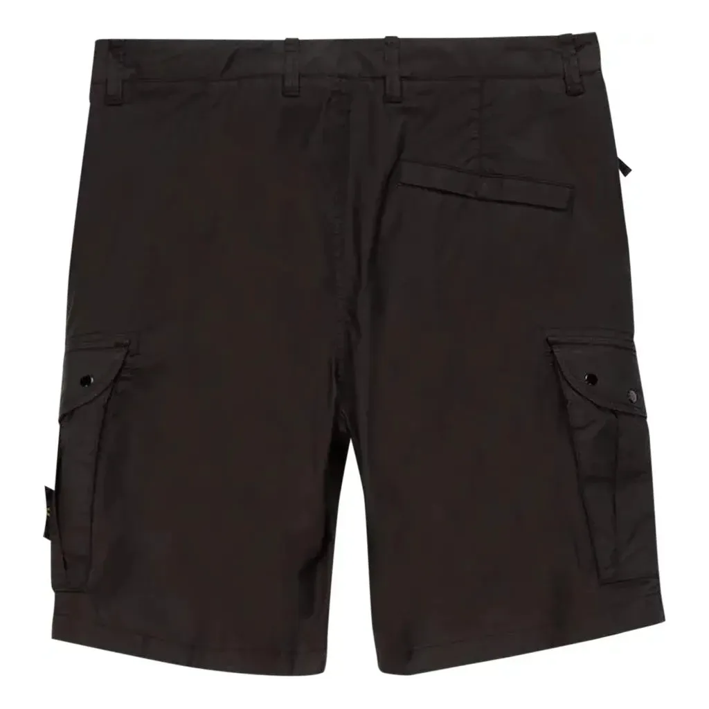 STONE ISLAND Cargo Bermuda Shorts 'Black' 7415L0803-V0029 sold by KicksCrew product image thumbnail 2
