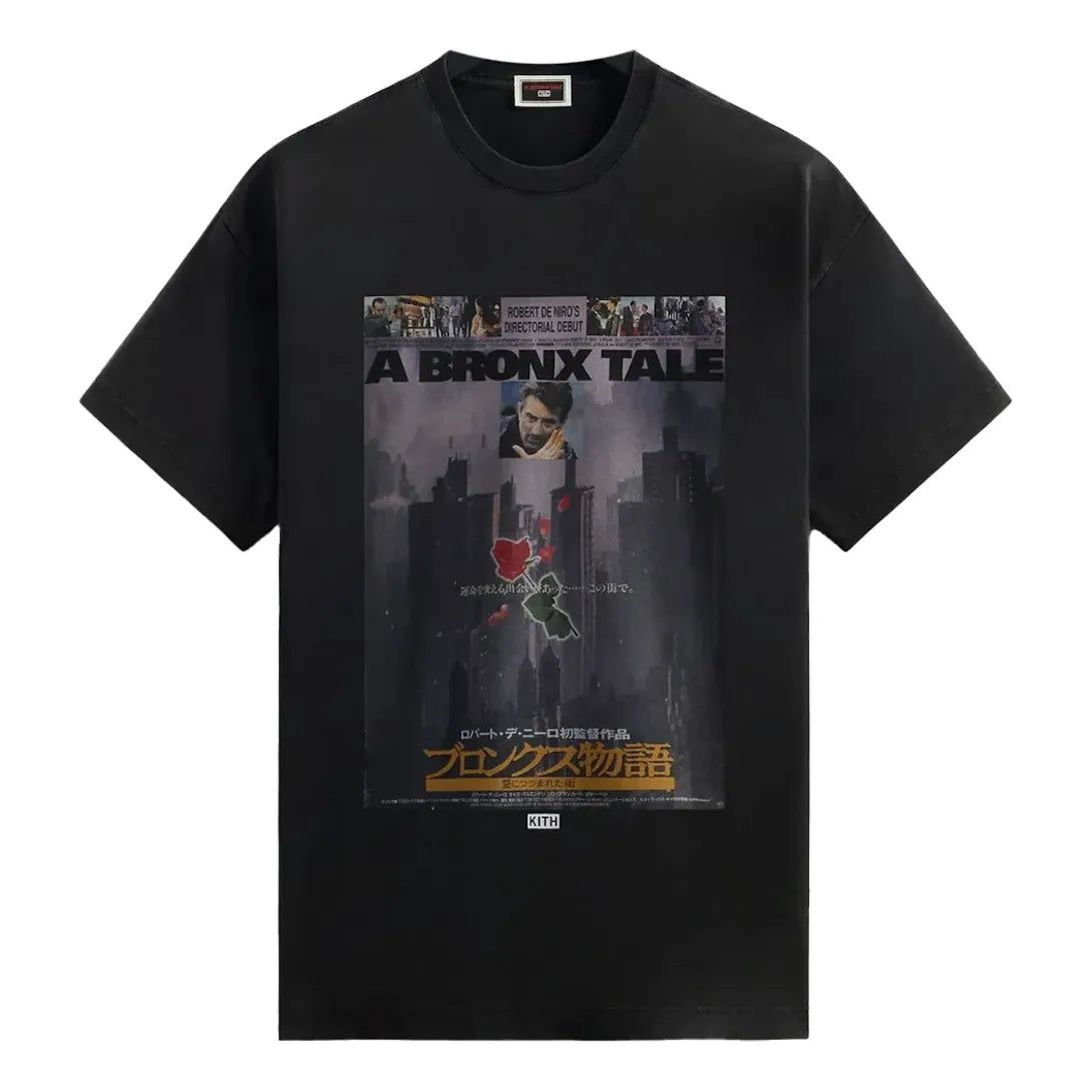KITH x A Bronx Tale Japanese Poster Vintage T-Shirt 'Black' KHM031965-001 sold by KicksCrew