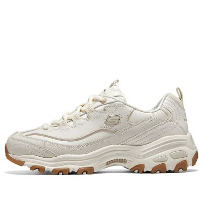 (WMNS) Skechers D'Lites Good Neutral 'Beige' 149807-OFWT sold by KicksCrew
