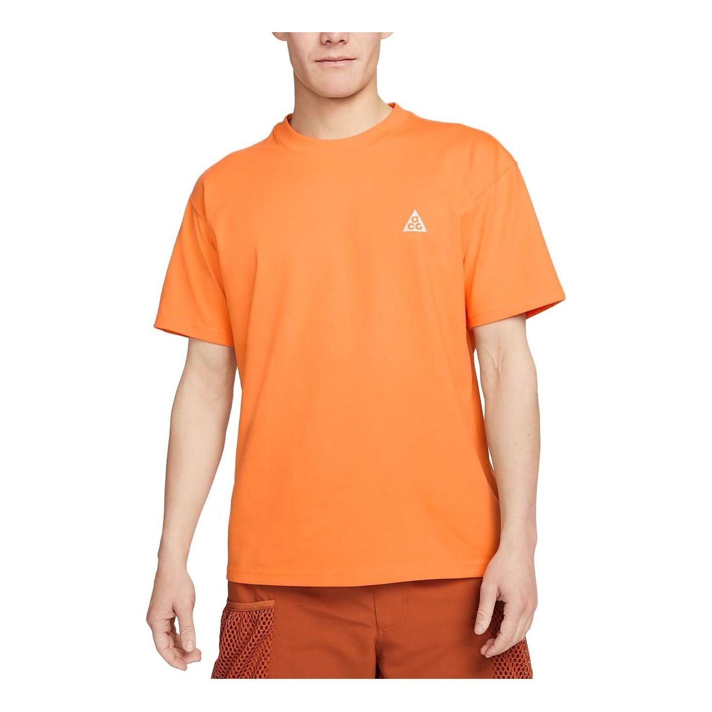Nike ACG Short-Sleeve Tee 'Orange' DJ3643-885 sold by KicksCrew
