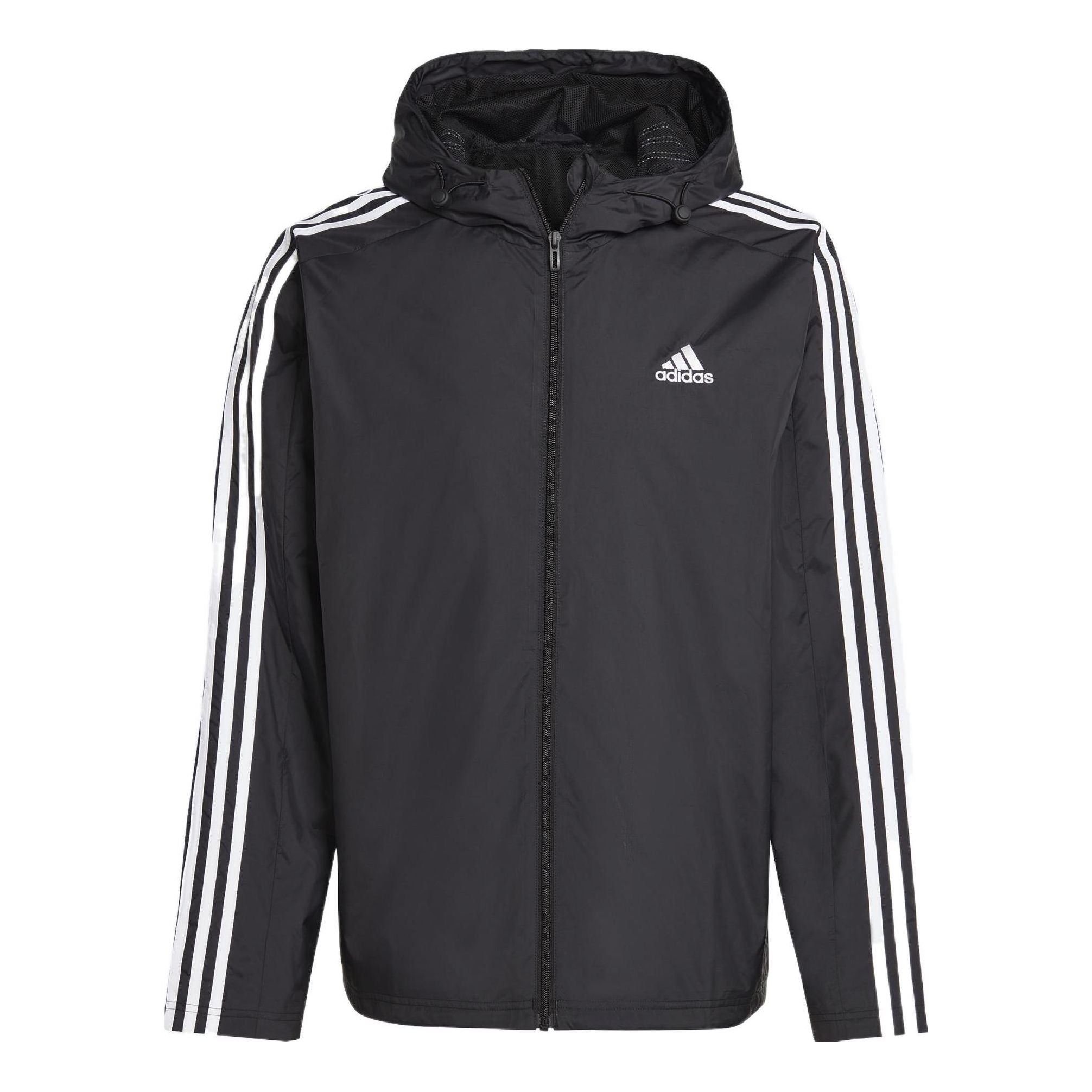 adidas Logo Essential Jackets 'Black' IB0381 sold by KicksCrew