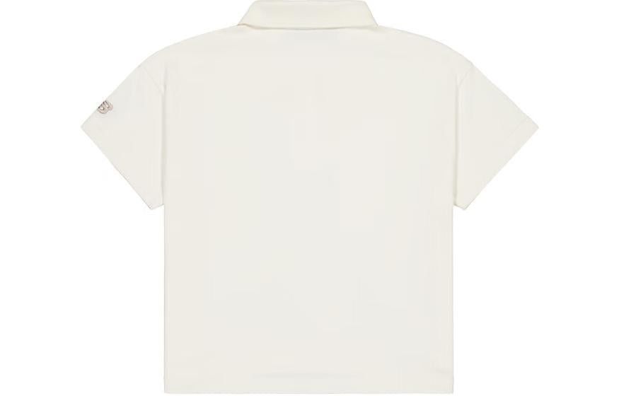 (WMNS) New Balance Athletics Polo Shirt 'Ivory' NFE22252-IV sold by KicksCrew product image thumbnail 2