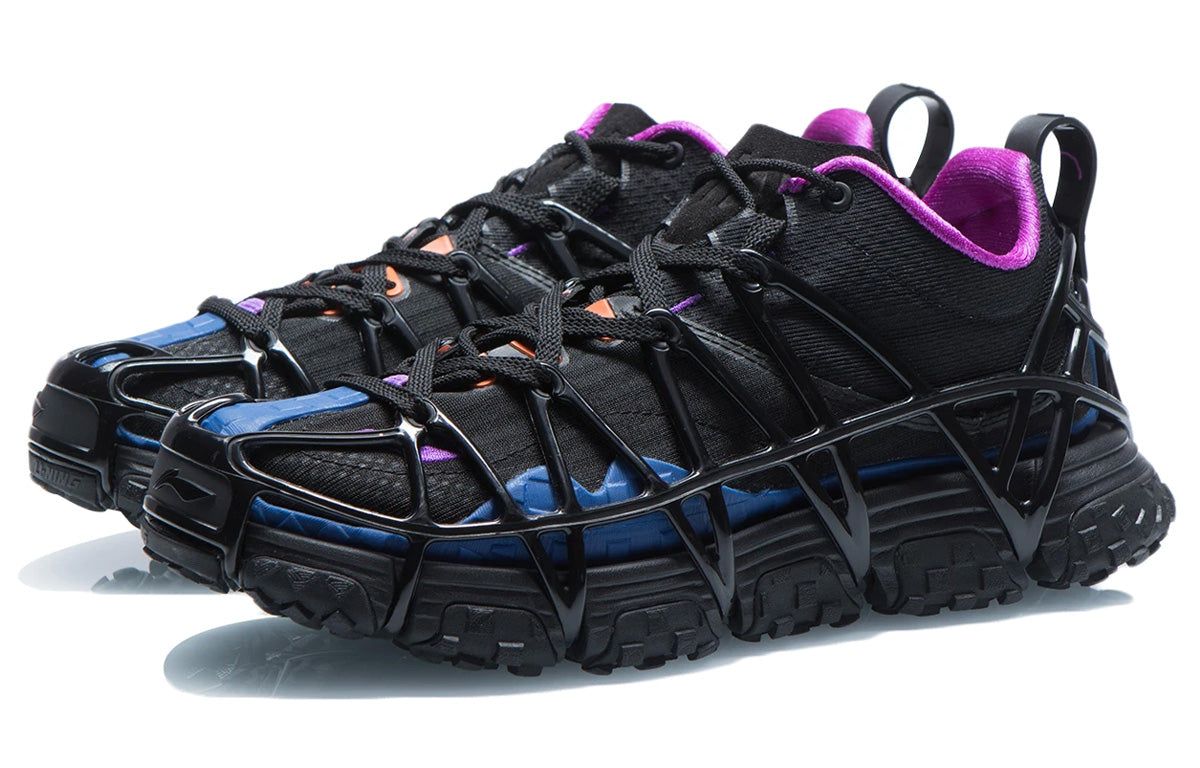 (WMNS) Li-Ning Mix Ace Paris Fashion Week 'Black Multi' ARAR002-1 sold by KicksCrew product image thumbnail 3