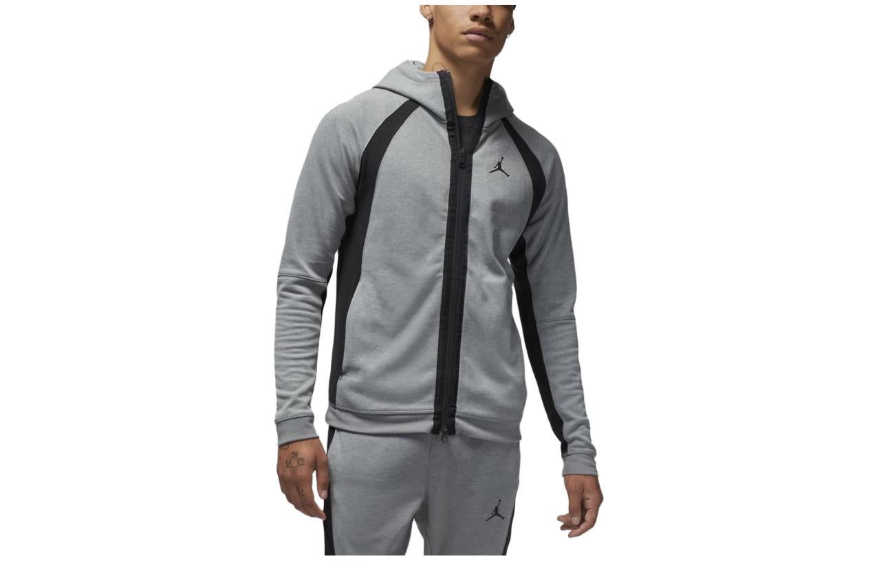 Air Jordan Dri-FIT Sport Full-Zip Hoodie 'Grey' DQ7323-091 sold by KicksCrew product image thumbnail 2