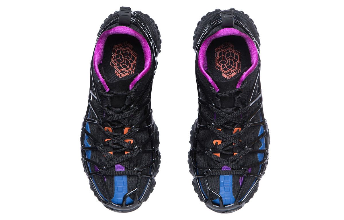 (WMNS) Li-Ning Mix Ace Paris Fashion Week 'Black Multi' ARAR002-1 sold by KicksCrew product image thumbnail 4