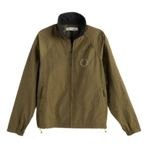TOKYO DESIGN STUDIO New Balance Nylon Wind Jacket 'Dark Moss' UJ45170-DMO sold by KicksCrew