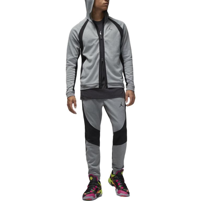 Air Jordan Dri-FIT Sport Full-Zip Hoodie 'Grey' DQ7323-091 sold by KicksCrew product image thumbnail 3