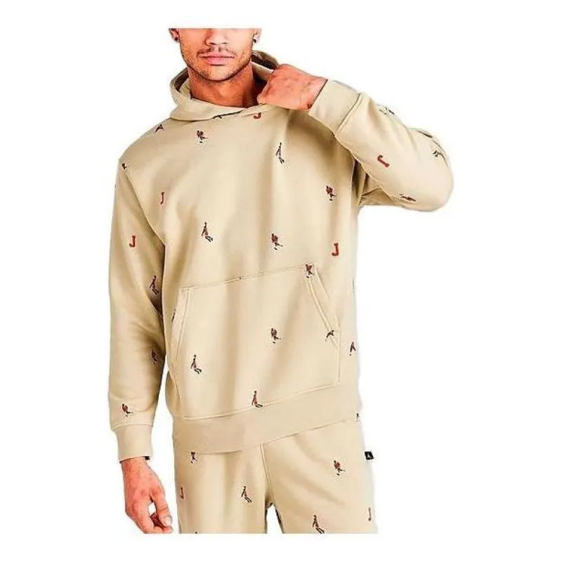 Air Jordan Essential Fleece Holiday Hoodie 'Rattan' DV9392-206 sold by KicksCrew