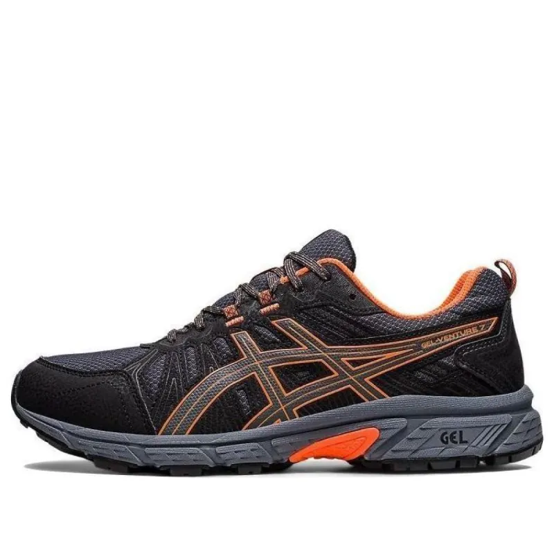 ASICS Gel-Venture 7 4E Wide 'Graphite Grey Orange' 1011B262-020 sold by KicksCrew