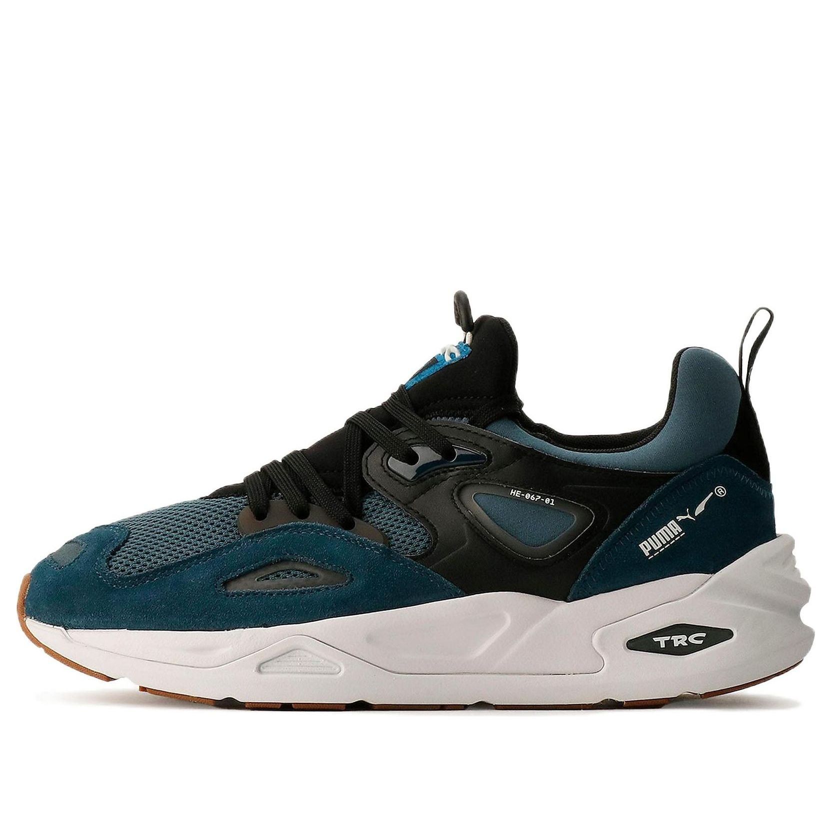スニーカー ^PUMA^ TRC Blaze White 38495802 384958-02 Puma TRC Blaze Triple Low Trainers Sneakers - Triple White