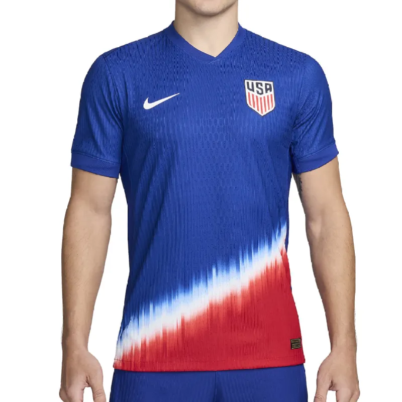Nike USMNT 24 Match Away Authentic Soccer Jersey 'Blue Red' FJ4264-417 sold by KicksCrew