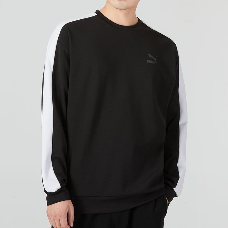 Puma Suit Crew Neck Logo Sweatshirt 'Black' 538830-56 sold by KicksCrew product image thumbnail 3