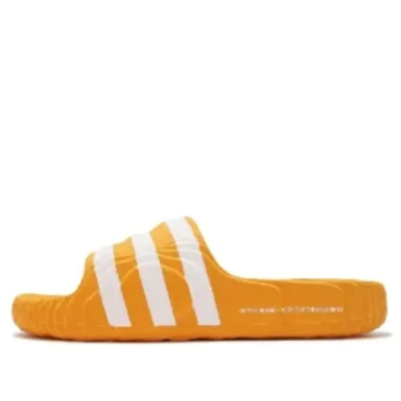 adidas Adilette 22 Slides 'Yellow White' IE9183 sold by KicksCrew