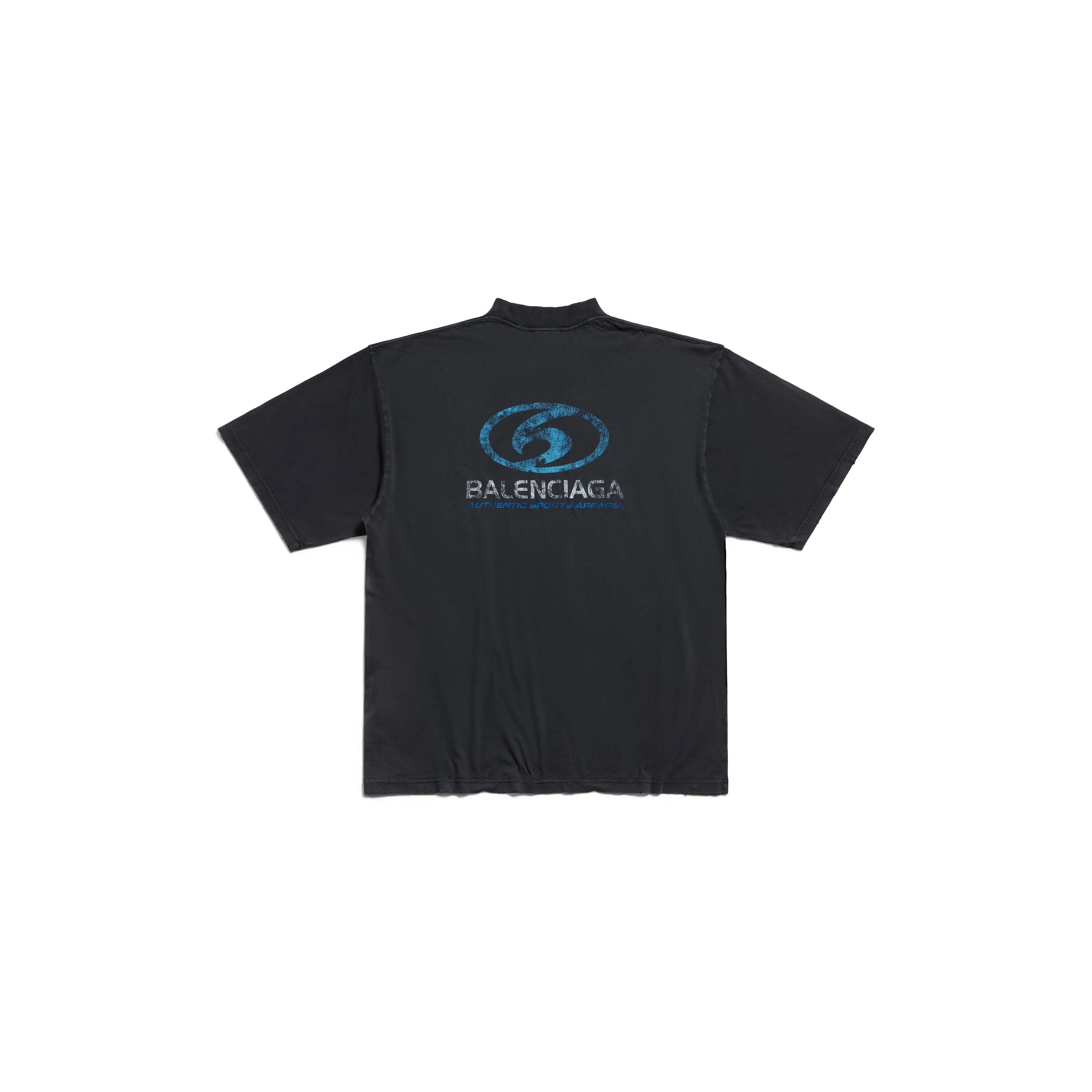 Balenciaga Surfer T-shirt Medium Fit 'Black Blue