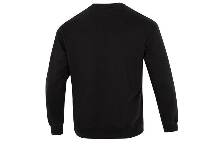 Puma Team Crew Logo Sweatshirt 'Black Green' 539268-01 sold by KicksCrew product image thumbnail 2