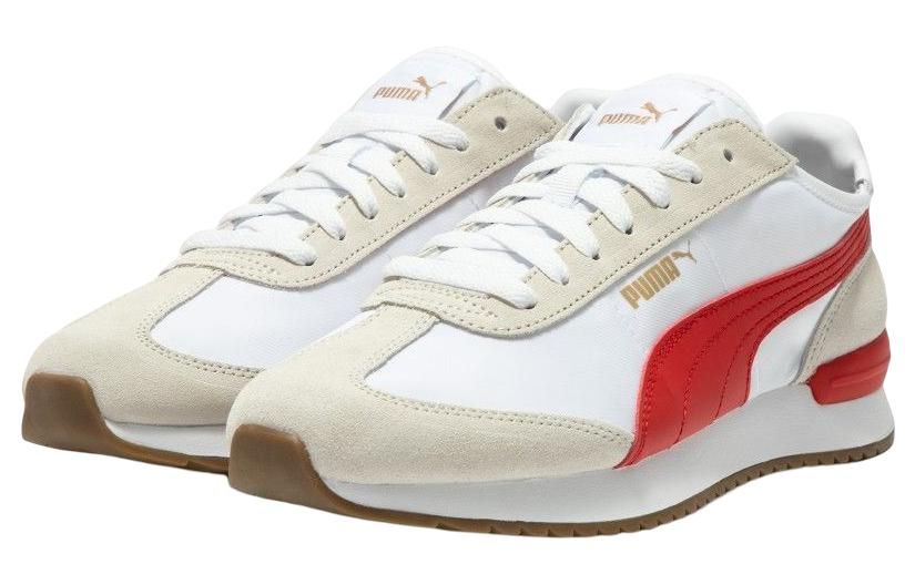 PUMA R78 Wind Nylon 'White Beige Red' 392901-05 sold by KicksCrew product image thumbnail 3