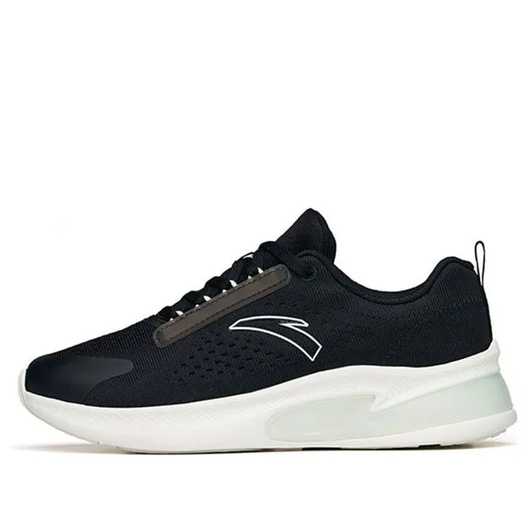 (WMNS) ANTA Running Series Sneakers 'Black Green' 122225522-7 sold by KicksCrew