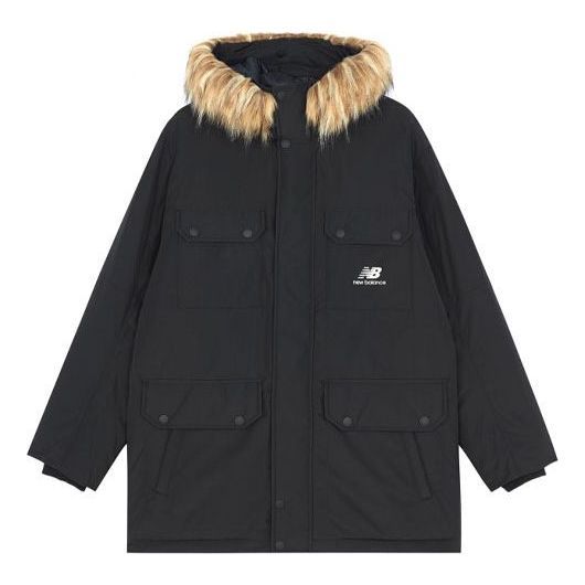 New Balance Classic Down Jacket 'Blue Brown' AMJ13329-BK sold by KicksCrew