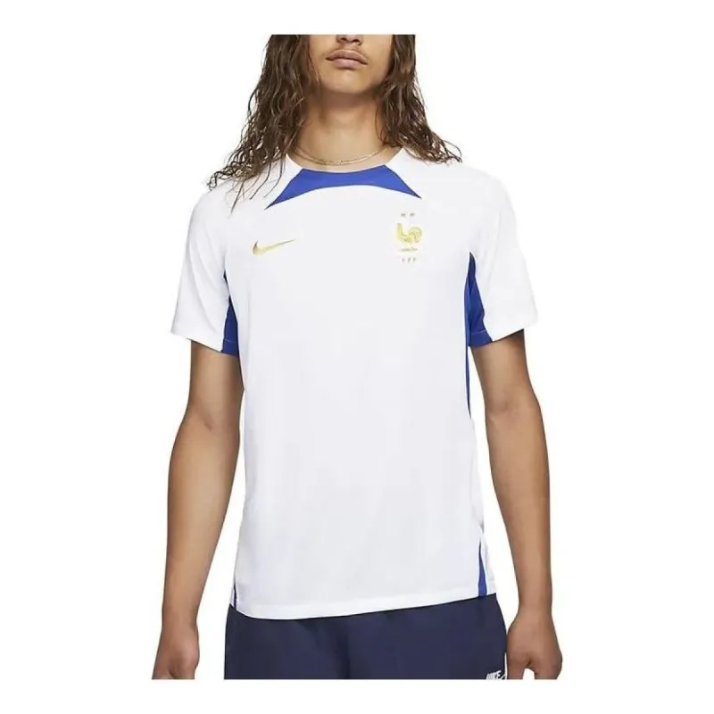 Nike France Strike Dri-FIT Training Jersey 'White' DH6444-102 sold by KicksCrew