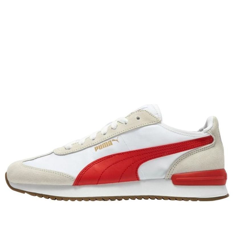 PUMA R78 Wind Nylon 'White Beige Red' 392901-05 sold by KicksCrew