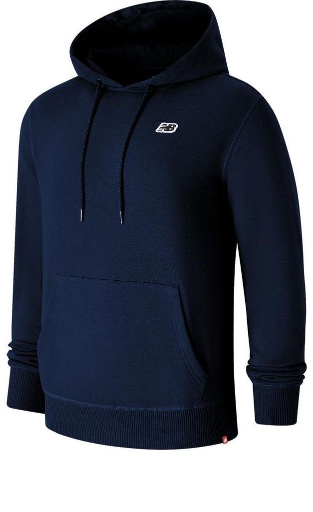 New Balance NB Small Logo Hoodie 'Navy' MT23602-ECL sold by KicksCrew