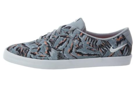 (WMNS) Nike Mini Sneaker Lace Print 'Cool Grey Sail Bright Mango' 749984-003 sold by KicksCrew