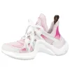 (WMNS) LOUIS VUITTON LV Archlight Sneakers 'White Pink' 1A9RUT sold by KicksCrew