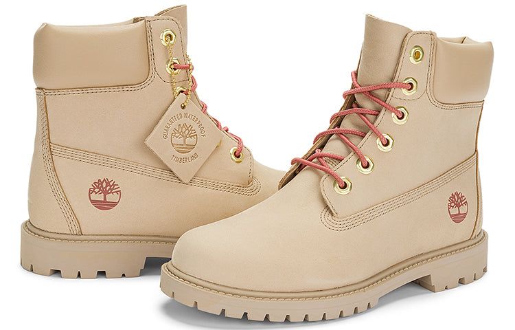 (WMNS) Timberland Premium Waterproof Boots 'Beige Nubuck' A5NY9W sold by KicksCrew product image thumbnail 5