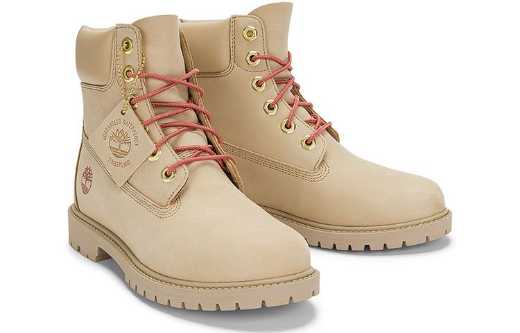 (WMNS) Timberland Premium Waterproof Boots 'Beige Nubuck' A5NY9W sold by KicksCrew product image thumbnail 4