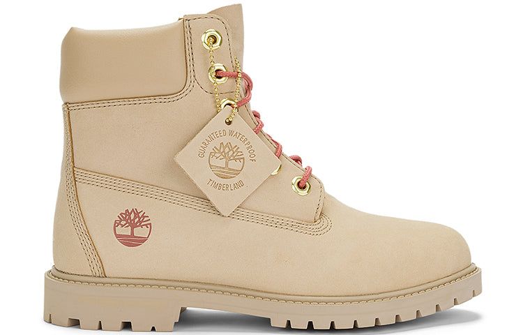 (WMNS) Timberland Premium Waterproof Boots 'Beige Nubuck' A5NY9W sold by KicksCrew product image thumbnail 2