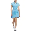 (WMNS) adidas Ultimate365 Short Sleeve Dress 'Light Blue' IN9914 sold by KicksCrew