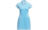 (WMNS) adidas Ultimate365 Short Sleeve Dress 'Light Blue' IN9914 sold by KicksCrew