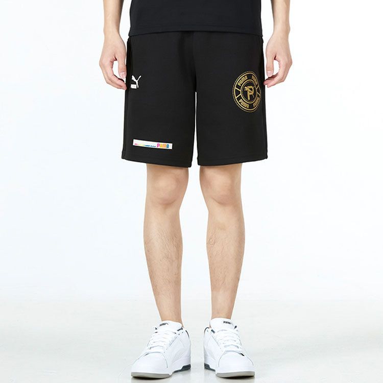 Puma Mix Badge Shorts 'Black' 537041-01 sold by KicksCrew product image thumbnail 3