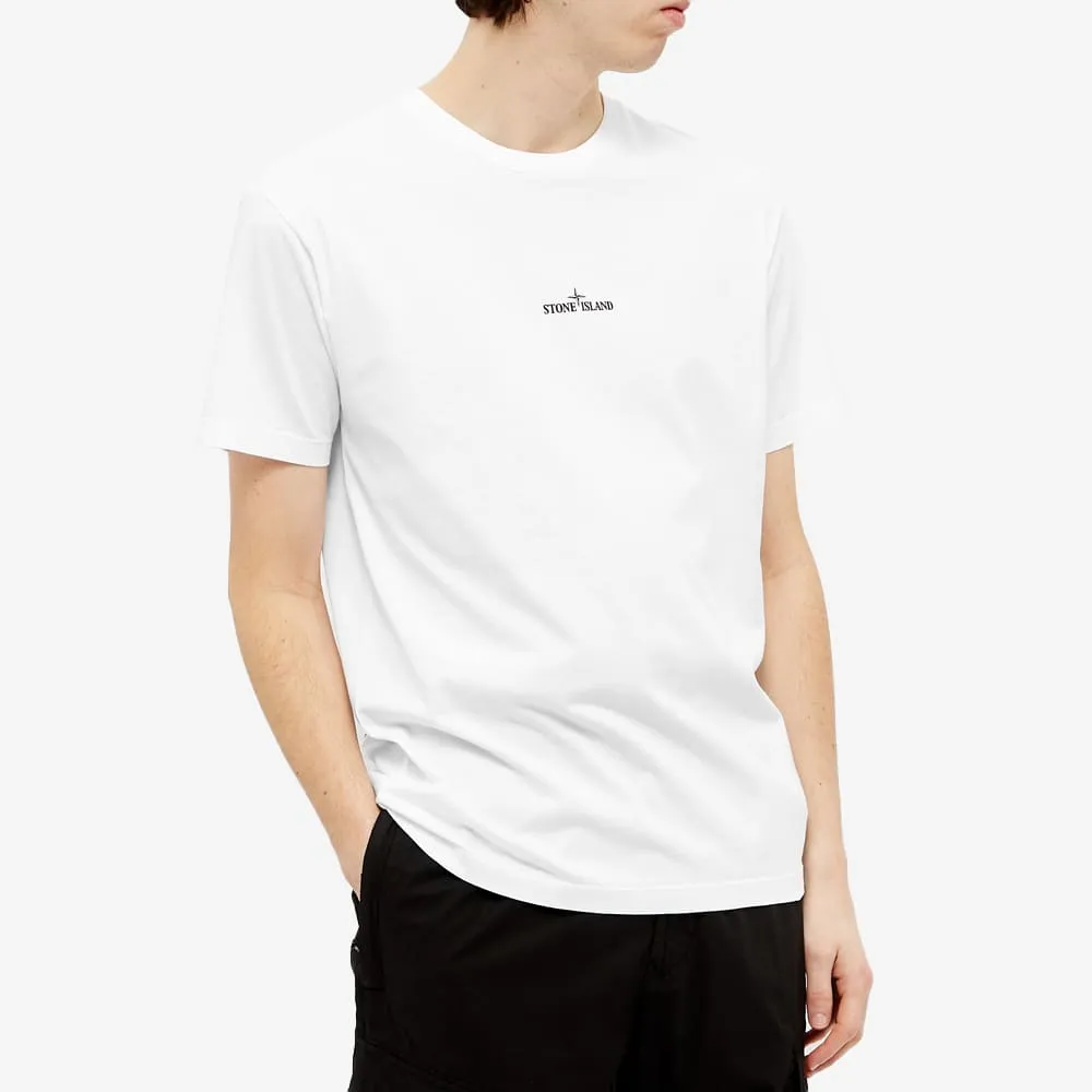 STONE ISLAND Marble Three T-shirt 'White' 74152NS85-V0001 sold by KicksCrew product image thumbnail 3