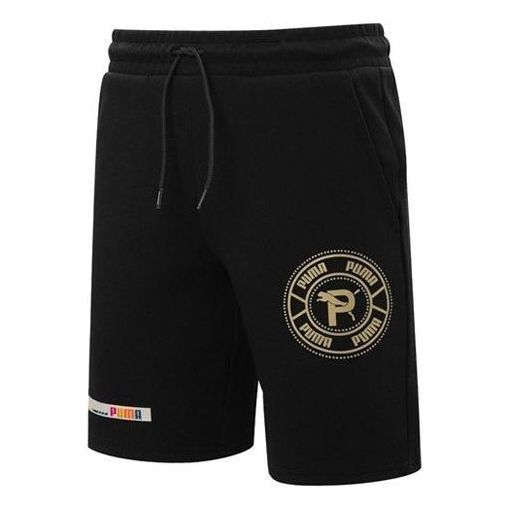 Puma Mix Badge Shorts 'Black' 537041-01 sold by KicksCrew