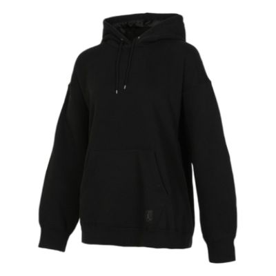 (WMNS) Air Jordan Flight Fleece Pullover Hoodie 'Black' FB5111-010 sold by KicksCrew