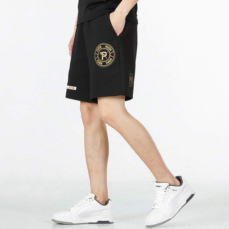 Puma Mix Badge Shorts 'Black' 537041-01 sold by KicksCrew product image thumbnail 5