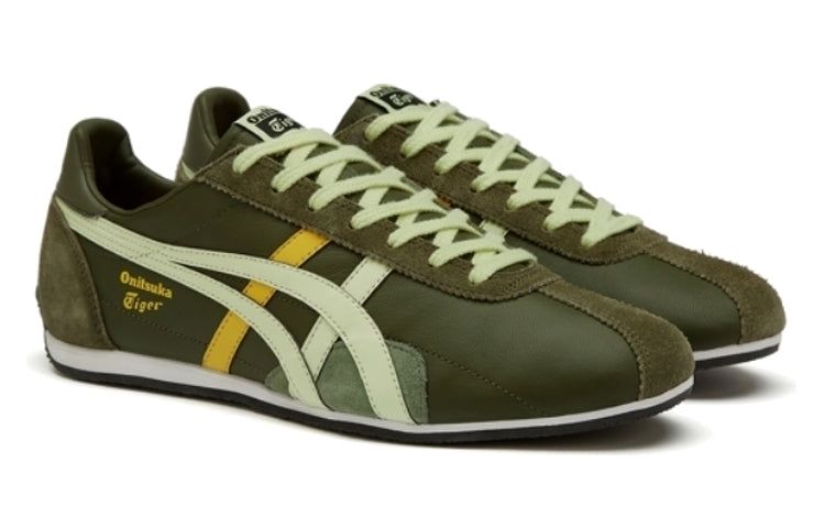 Onitsuka Tiger Runspark Shoes 'Olive Green Lime' 1183B480