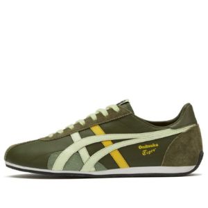 Onitsuka Tiger Runspark Shoes 'Olive Green Lime' 1183B480-300 sold by KicksCrew
