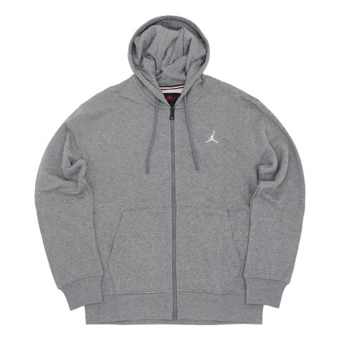 Air Jordan Essential Fleece Full Zip Hoodie 'Grey' FJ7772-091 sold by KicksCrew