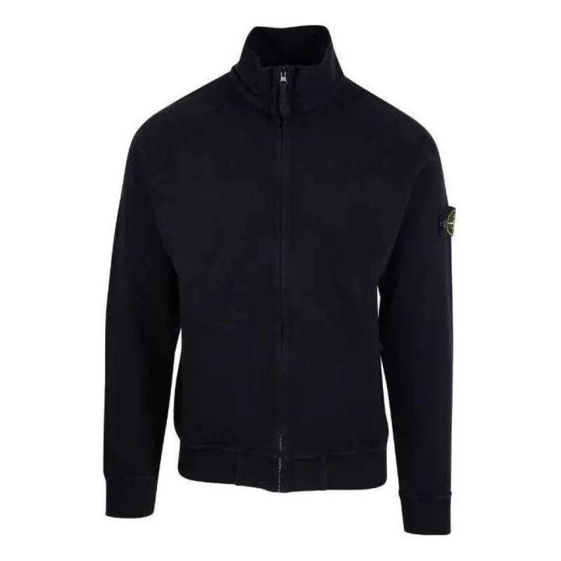 STONE ISLAND Zip Sweatshirt 'Black' 781562460-V0029 sold by KicksCrew