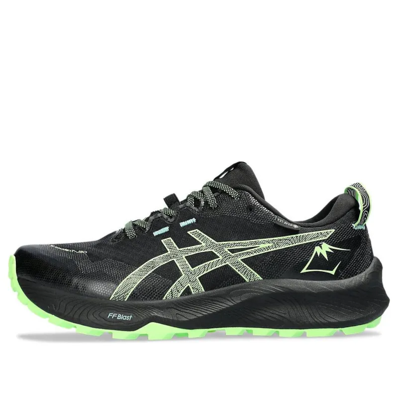 ASICS Gel-Trabuco 12 Gore-Tex 'Black Illuminate Green' 1011B801-001 sold by KicksCrew