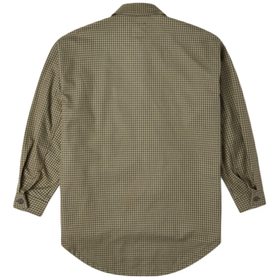 (WMNS) Converse Pocket Oversized Woven Shirt 'Olive Green' 10022551-A01 sold by KicksCrew product image thumbnail 2