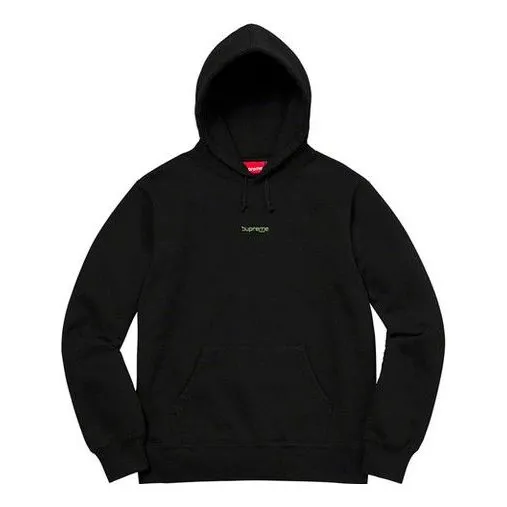 Supreme Digital Logo Hooded Sweatshirt 'Black' SUP-SS20-591 sold by KicksCrew