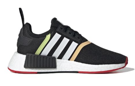 (GS) adidas originals NMD_R1 'Black White' GZ2100 sold by KicksCrew