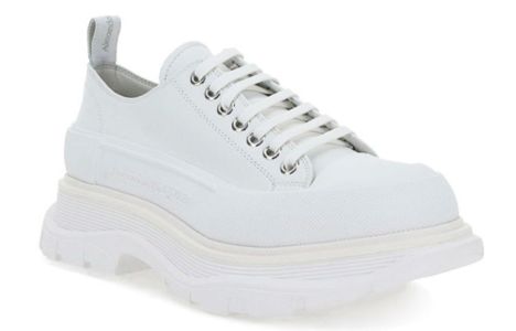 Alexander McQueen Tread Slick Low Lace Up 'White' 627225WHZ629071 sold by KicksCrew