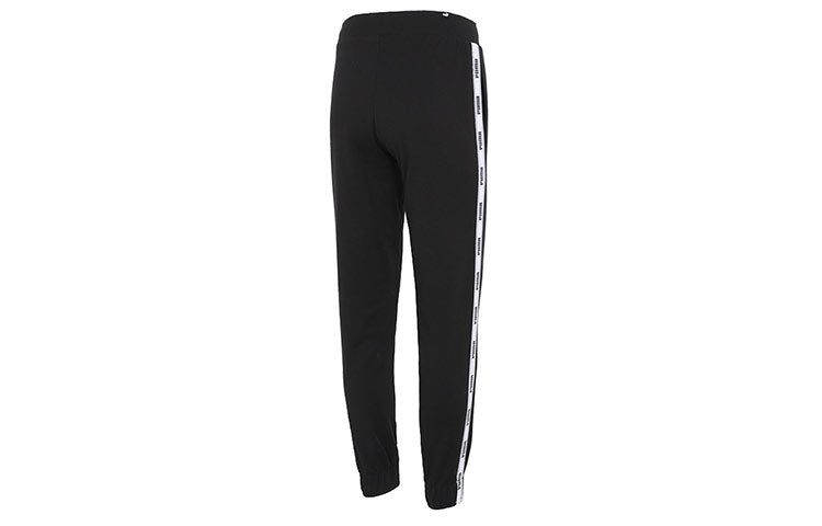 Puma SS21 Logo Sports Pants 'Black' 847589-01 sold by KicksCrew product image thumbnail 2