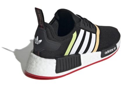 (GS) adidas originals NMD_R1 'Black White' GZ2100 sold by KicksCrew